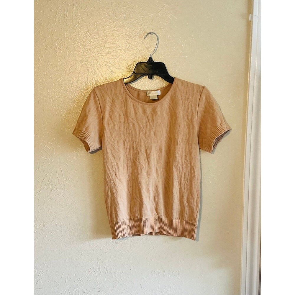 Women’s Size XL “Sugar & Rose” Shirt/Top in Tan/Light Brown